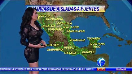 Weatherwoman criticized for wearing this sheer outfit during live tv broadcast