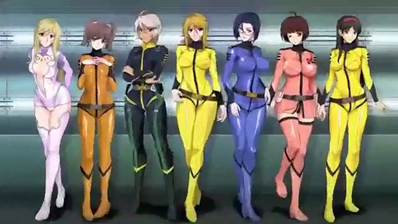 宇宙戦艦ヤマト2202／森雪・山本玲・原田真琴・新見薫・岬百合亜・西条未来・ユリーシャ・スターシャ／space battleship yamato 2202／キャラガチャ