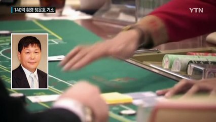140억 횡령 정운호 기소...회삿돈으로 도박 / YTN (Yes! Top News)