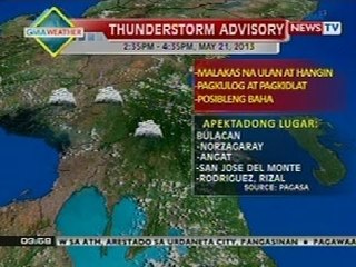 BP: Weather update as of 5:59 p.m. (May 21, 2013)
