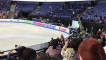2017 WC Helsinki Practice Day 2 - Yuzuru Hanyu Clips 01