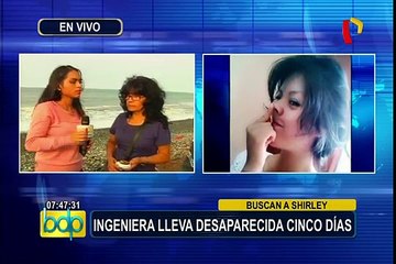 Piden que se intensifique búsqueda de ingeniera que lleva cinco días desaparecida