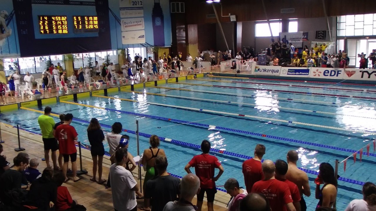 Chpts de France Maîtres 2017, 400 NL Caca, Dunkerque