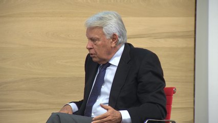 El expresidente González pide una "Alemania europea"