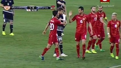 Stefan Spirovski Goal HD - FYR Macedonia 1 - 0 Belarus 28.03.2017