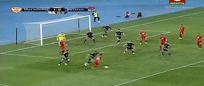 Stefan Spirovski Goal - FYR Macedonia	1-0	Belarus 28.03.2017
