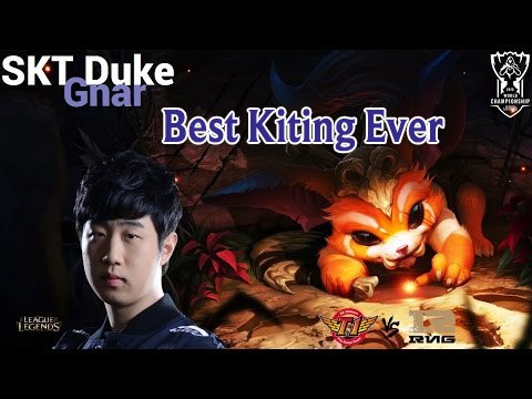 Best Gnar Kiting duke outplay | League of Legends | lol | How to kiting | how to kill | best fight