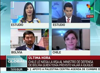 Chile le niega la visa a titular de Defensa de Bolivia