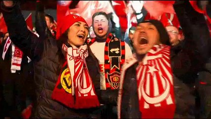 Maç Sonu Verilen Konser'den görüntüler