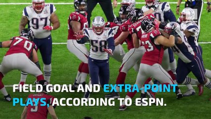 NFL to ban leaping block attempts on field goal and extra-point plays