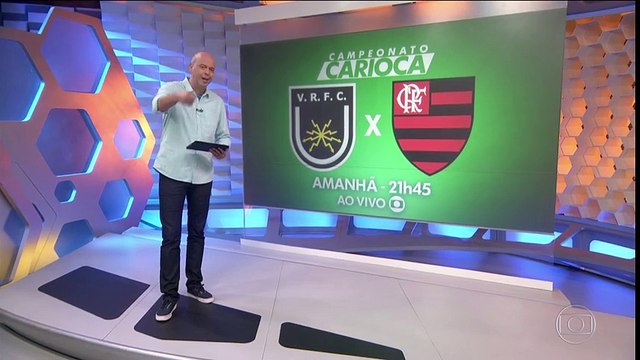 Flamengo volta a treinar após o clássico - Matéria Globo Esporte (28/03)