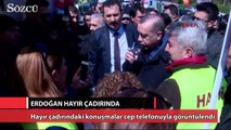 Cumhurbaşkanı Erdoğan Hayır çadırında