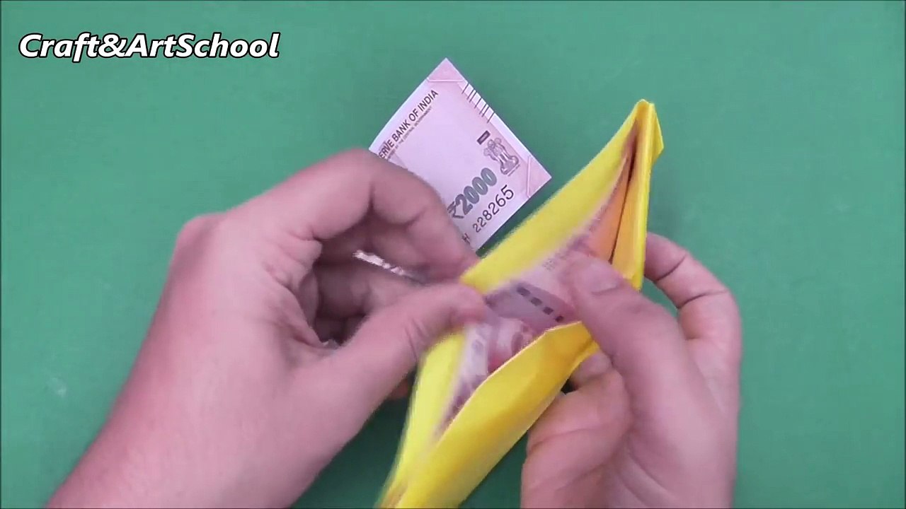 How to make origami paper wallet _ Origami _ Paper Folding Craft Videos & Tutorials.-iUn_Vr-uT4w