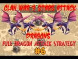 Clash of Clans FULL DRAGON TH7 WAR CLAN 3 STARS EP.6