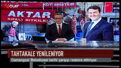 Tahtakale yenileniyor (Haber 28 03 2017)