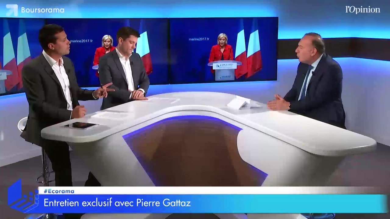 Pierre Gattaz, Président du Medef, invité d'Ecorama