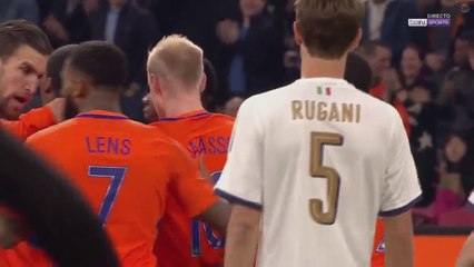 Alessio Romagnoli Own Goal HD - Netherlands 1 - 0 Italy 28.03.2017 (Full Replay)