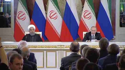 Putin y Rohaní refuerzan su alianza en Oriente Medio frente a las presiones de EEUU
