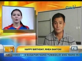 Unang Hirit: Happy birthday, Rhea Santos!
