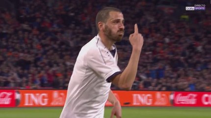 Leonardo Bonucci Super Goal HD - Netherlands 1-2 Italy 28.03.2017