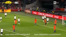 Leonardo Bonucci Goal Netherlands 1 - 2 Italy Friendly 28-3-2017