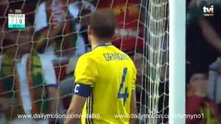 Andreas Granqvist OWN Goal Portugal 2 - 0 Sweden Friendly 28-3-2017
