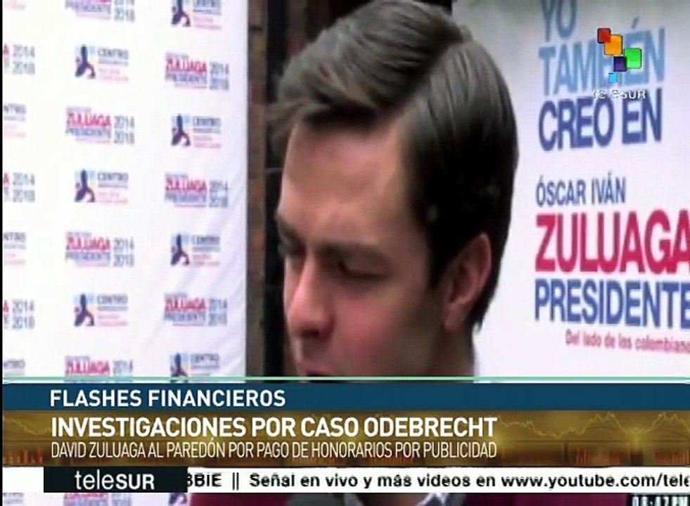 Colombia: interrogarán a David Zuluaga por el caso Odebrecht