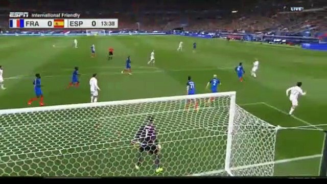 France - Spain : Andrés Iniesta Super Skills & Chance