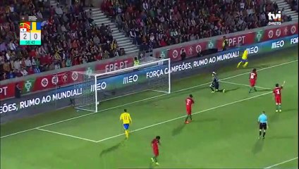 Viktor Claesson Goal - Portugal 2-1 Sweden 28.03.2017