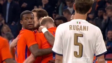 Quincy Promes Goal HD - Netherlands 1-0  Italy - 28.03.2017 HD