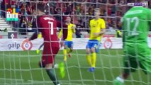 اهداف مباراة البرتغال والسويد 2-1 [ شاشة كاملة ] مباراة ودية [ HD ]