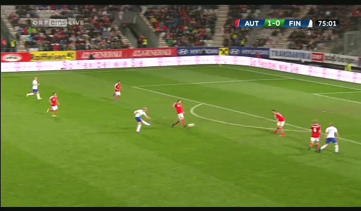 Fredrik Jensen Goal HD - Austria 1-1 Finland - 28.03.2017