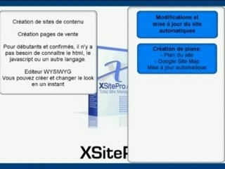XSitePro Formation Webmaster sur www.Video-Marketing-Interne