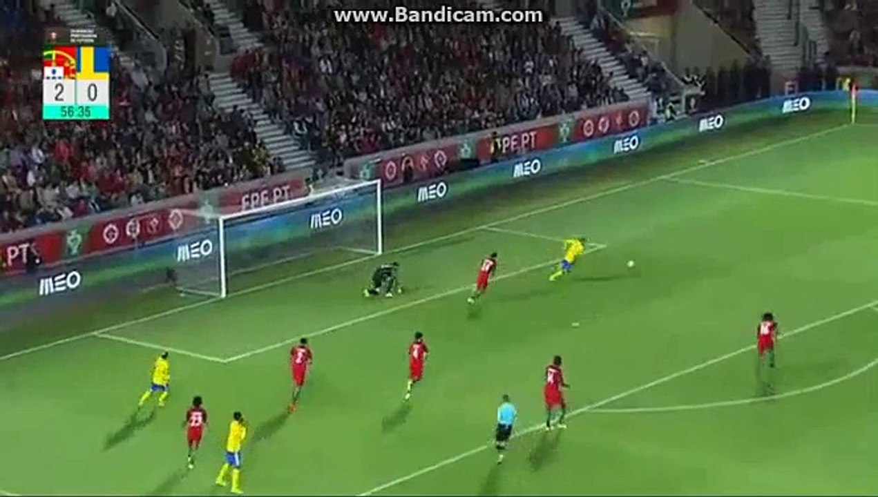 Viktor Claesson Goal HD - Portugal 2-1 Sweden - 28.03.2017 HD
