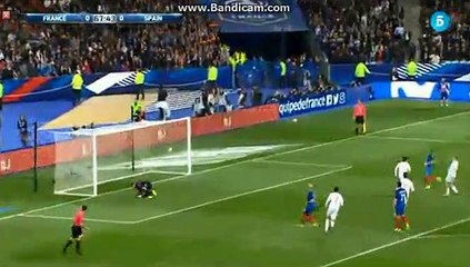 David Silva Penalty Goal HD - France 0-1 Spain - 28.03.2017 HD