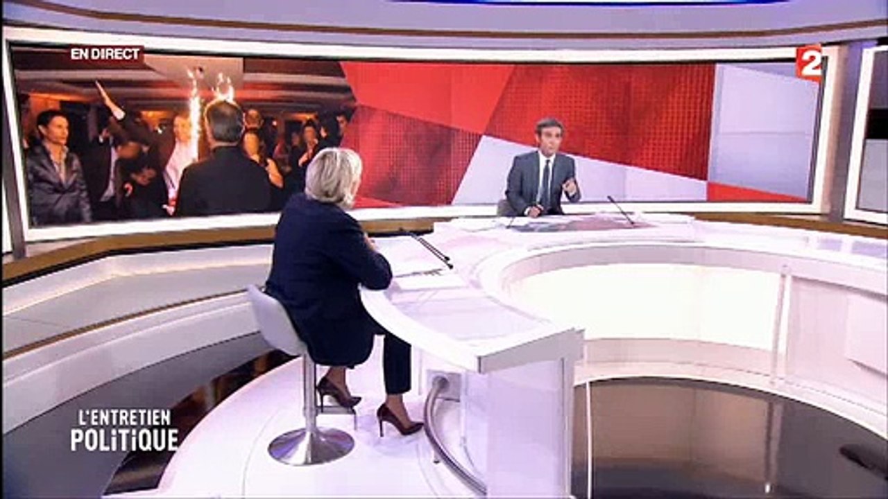 Salut amical ou salut nazi ? La colère de Marine Le Pen sur France 2: "Ce sont des méthodes de voyous"