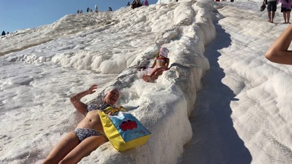 Pamukkale Travertenleri Türkiye