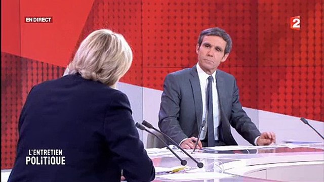 En plein direct, Marine Le Pen s'en prend à la patronne de France Télé: Delphine Ernotte fait la bise à Macron !