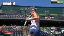 Mirjana Lucic Baroni - Katolina Pliskova 0-2 Highlights HD Miami 2017