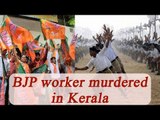 BJP worker murdered, bomb hurled at RSS office in Kerala | Oneindia News