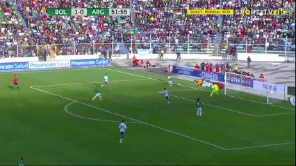 Marcelo Moreno Goal HD - Bolivia vs Argentina 2-0