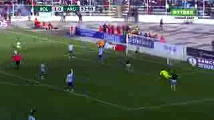 Marcelo Moreno Goal - Bolivia vs Argentina 2-0  28.03.2017 (HD)
