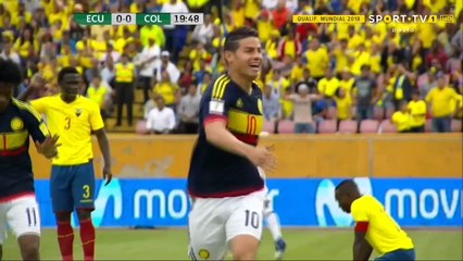 James Rodriguez Goal HD - Ecuador 0 - 1 Colombia - 28.03.2017 (Full Replay)