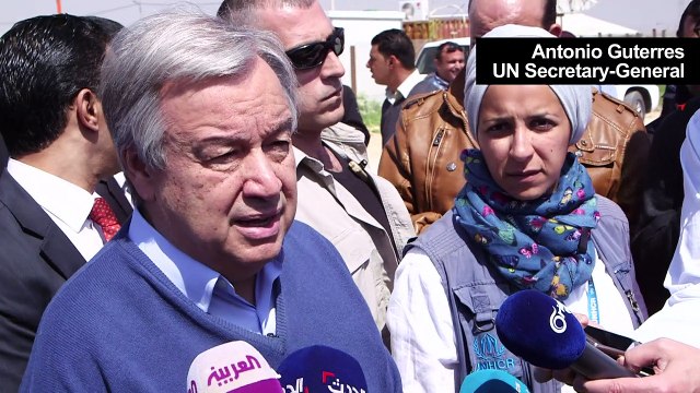 UN chief urges Arabs to unite against Syria war