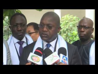 extrrait Ministre Oumar Gueye