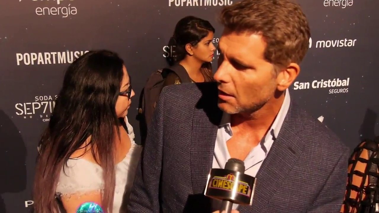 Entrevista a Christian Meier en el estreno mundial de #Sep7imoDia #CirqueDuSolei