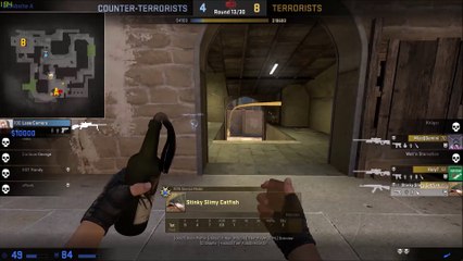 CSGO: I finally hit a B-hop but it got shut down pretty quick.