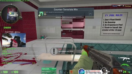 CSGO: Hiko being tricked by VALVE ᵗʰᶦᶰᵍ