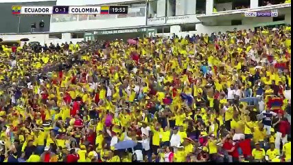 Goles Ecuador vs Colombia Resumen 0-2
