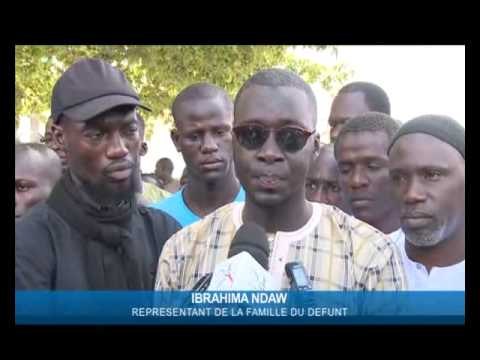 Les étudiants rendent un ultime hommage à leur camarade Bassirou Faye